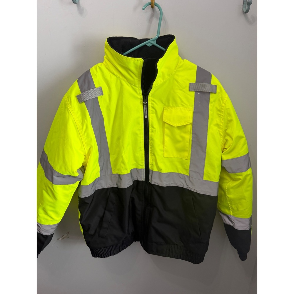Ergodyne GloWear 8377 Hi-Vis Thermal Bomber Jacket Size M Type R Class 3